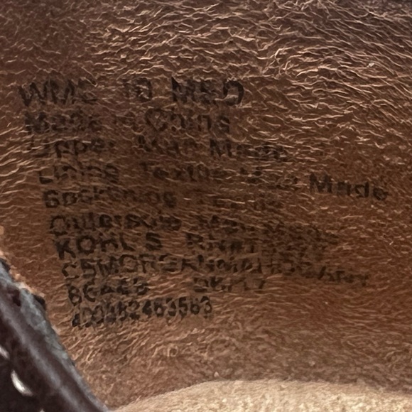 CROFT & BARROW BROWN ORTHOLITE SLIP ON BOOTIE SIZE 10 - Picture 9 of 13